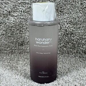 Haruharu Wonder Black Rice Hyaluronic Toner Hydrating Vegan 150ml 5.1oz
